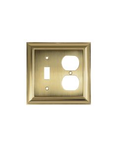 CKP Brand #31196 Impressions Collection Toggle/Duplex Wall Plate, Amber Gold